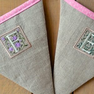 Geborduurde vlaggenlijn