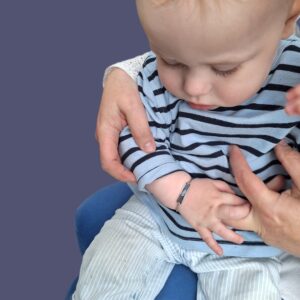 Armband met naamplaatje